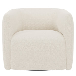 Bernhardt Aline Fabric Swivel Chair 5558-000 White B6923S_5558-000 Bernhardt