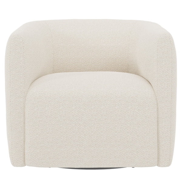 Bernhardt Aline Fabric Swivel Chair 5558-000 White B6923S_5558-000 Bernhardt