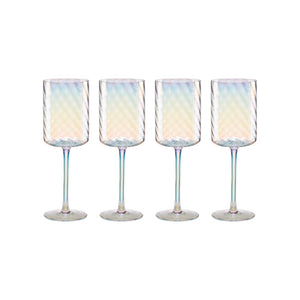 Lenox Tuscany Classics Iridescent Wine Glass, Set of 4 Clear, NO COLOR GLASS,CRYSTAL 897500