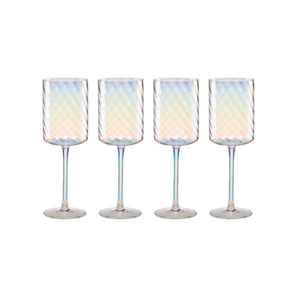 Lenox Tuscany Classics Iridescent Wine Glass, Set of 4 Clear, NO COLOR GLASS,CRYSTAL 897500