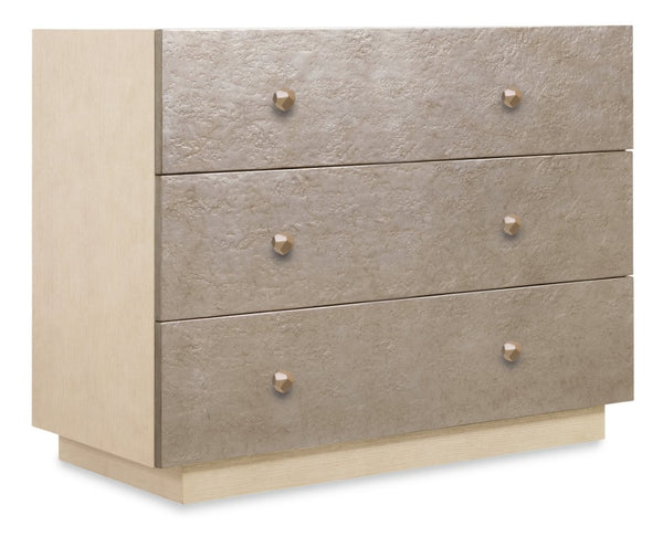 Hooker Furniture Westwood Bachelors Chest With Polished Limestone Finish, Cedar-Lined Drawer & Integrated Usb Charging Station 6133-90017-80