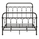 Homelegance By Top-Line Gracen Casted Knot Metal Bed Brown Metal