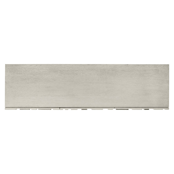 Bernhardt Bernhardt Tempo Buffet With Wire‑Brushed Oak & Sandblasted Aluminum Overlays, Soft‑Close Storage 346132