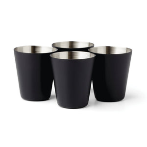 Lenox Cambridge 6-Piece Black Flask Set NO COLOR METAL EHGBK21CB1DS