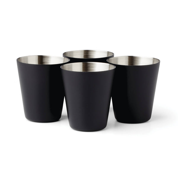 Lenox Cambridge 6-Piece Black Flask Set NO COLOR METAL EHGBK21CB1DS