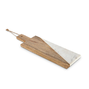 Wood and Marble Cutting Board with Handle EAW95014 Park Hill