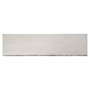 Bernhardt Bernhardt Sereno Walnut & Silver Travertine Buffet — Rustic Modern Storage, Soft-Close Drawers, 72" 329132