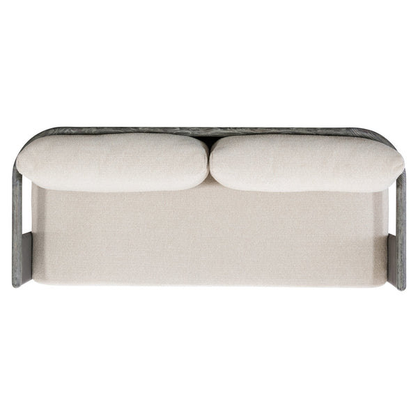 Bernhardt Bernhardt Andros Outdoor Sofa Teak Base Rope Wrapped Panels Deep Patio Seating O2787A