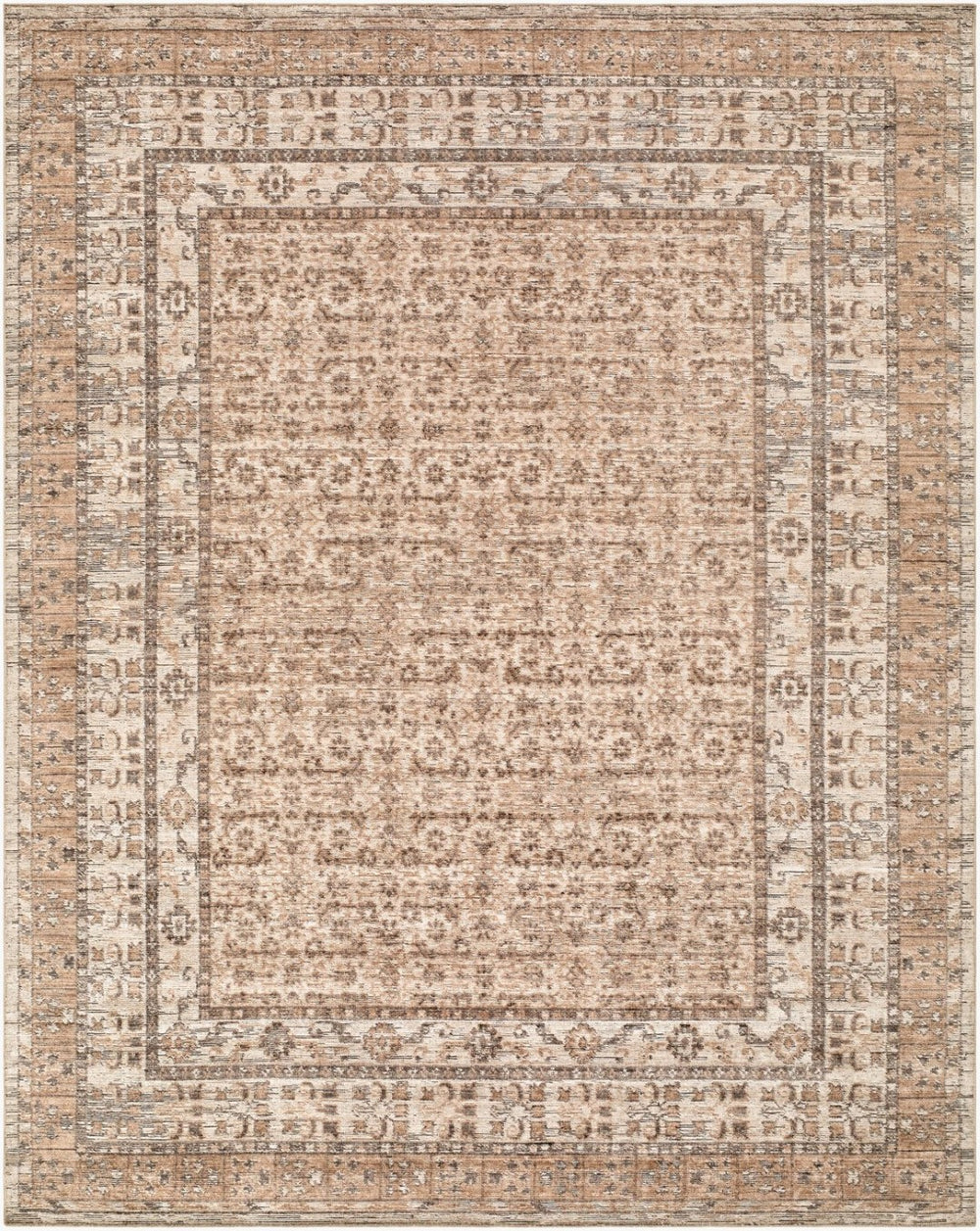 Surya Zurich Hand Woven Wool Rayon Blend Area Rug Low Pile Traditional Living Room Accent 9' x 12' Rectangle ZRC2303-912