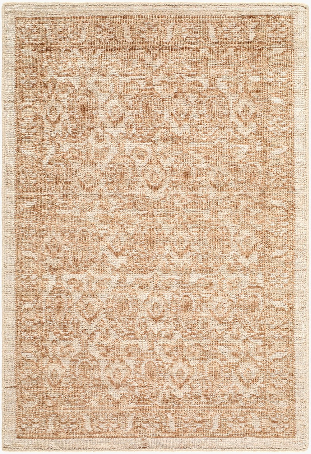 Surya Zurich Hand Woven Wool Rayon Area Rug Traditional Pattern for Living or Dining Rooms 6' x 9' Rectangle ZRC2305-69