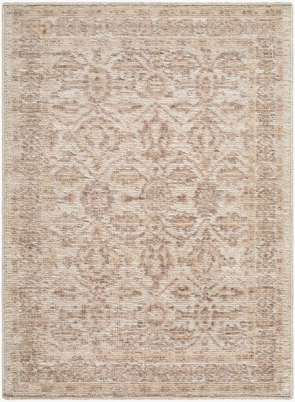 Surya Zurich Handwoven Wool Rayon Area Rug with Traditional Indian Artisan Patterning for Living Rooms 9' x 12' Rectangle ZRC2307-912
