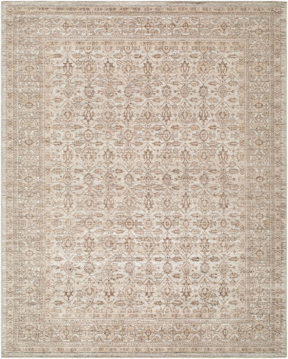 Surya Zurich Handwoven Wool Rayon Area Rug with Traditional Indian Artisan Patterning for Living Rooms 9' x 12' Rectangle ZRC2307-912