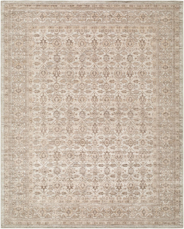 Surya Zurich Handwoven Wool Rayon Area Rug with Traditional Indian Artisan Patterning for Living Rooms 8' x 10' Rectangle ZRC2307-810