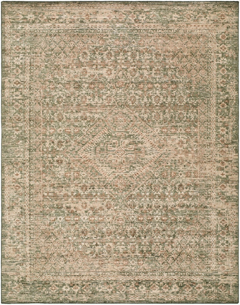 Surya Zurich Hand Woven Wool Rayon Area Rug Traditional Low Pile for Living Room Decor 8' x 10' Rectangle ZRC2308-810