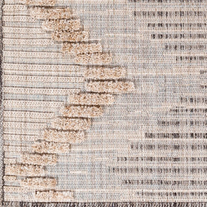 Livabliss Zaragoza Global Bohemian Fringe Runner Rug High Pile Polyester Hallway Entryway Accent Medium Gray, Li 9'2" x 12' ZRZ2300-9212