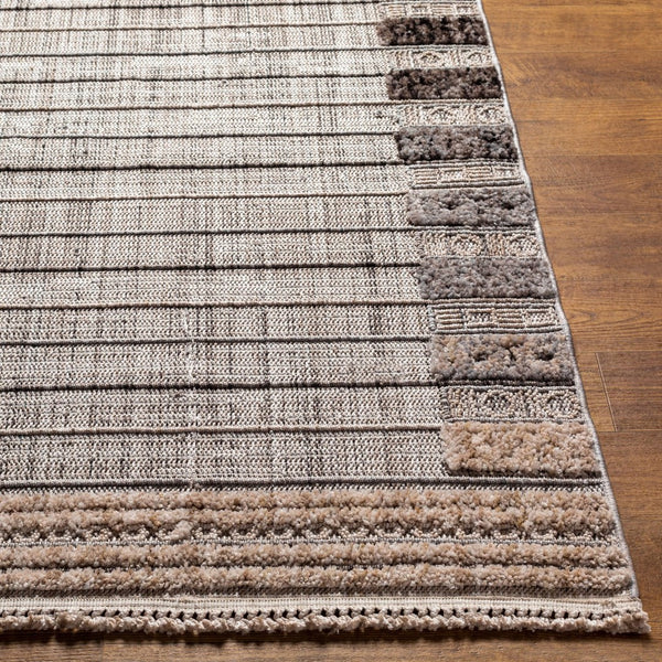 Livabliss Zaragoza Bohemian Runner Rug High Pile Polyester Fringe Trim Hallway Entryway Accent ZRZ2308-2773