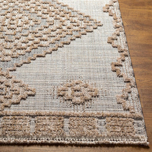 Livabliss Zaragoza Bohemian Global Fringe Polyester Area Rug Soft Plush Pile Living Room ZRZ2312-679