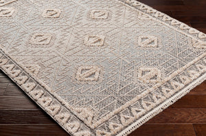 Livabliss Zaragoza Bohemian Global Runner Rug High Pile Polyester Hallway Entryway Accent Light Beige, Ch 2'7" x 7'3" ZRZ2318-2773