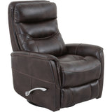 Parker House Parker Living Gemini - Truffle Swivel Glider Recliner Truffle 90% Polyester, 10% PU (W) MGEM#812GS-TRU