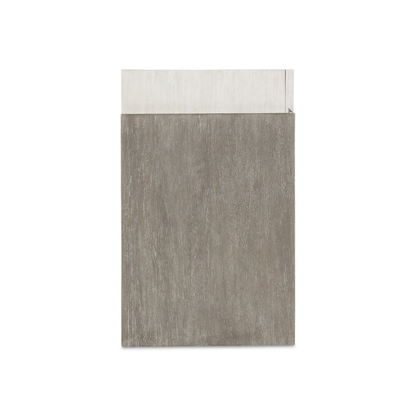 Bernhardt Bernhardt Two-Tone Foundations Buffet With Geometric Trim, Media Venting & Felt-Lined Drawer - 58" 306400