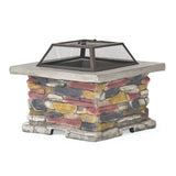 Christopher Knight Home® - Noble House - Corporal Square Fire Pit