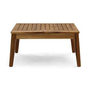 English Elm Grenada Outdoor Modular Sectional Solid Acacia Wood Slatted Patio Sofa Set Blue 63887-66388.00-63699.00BLU