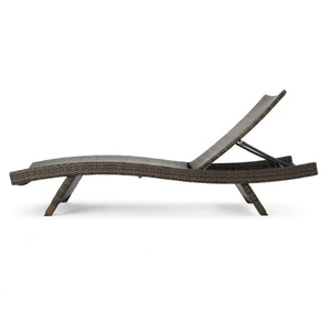 English Elm Christopher Knight Home® - Salem Pe Wicker Chaise Lounge Set – Durable Outdoor Loungers, Fully Assembled, Weather-Resistant Design 52005.00MCAMP2