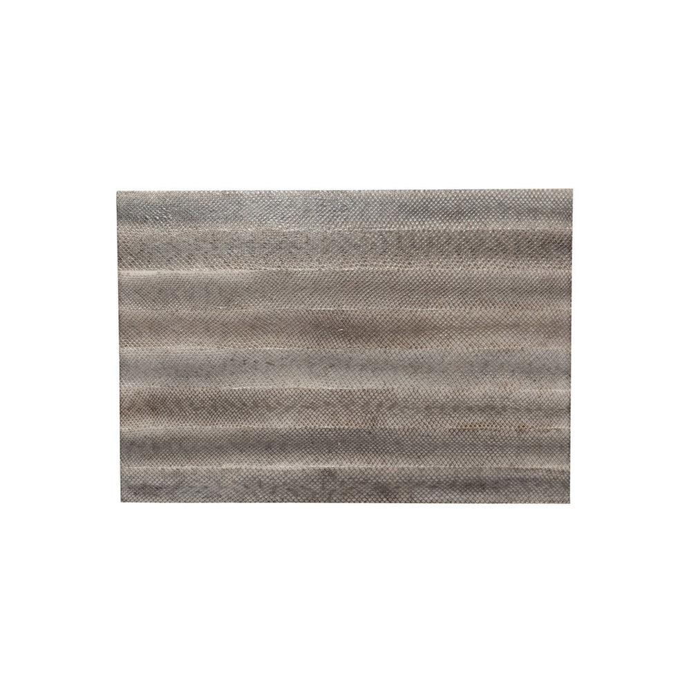 Bernhardt Bernhardt Snakeskin Nesting Tables Set — Exotic Textured Tops, Aged Pewter Iron Bases, Modern Glam Trio 369027