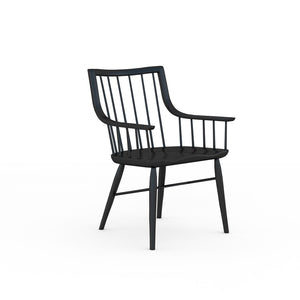 A.R.T. Furniture Frame Windsor Arm Chair, Black (Sold As Set of 2) 278205-2318 Black 278205-2318
