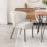 Aimee Dining Chair - Set of 2 Cream 109677 Zuo Modern