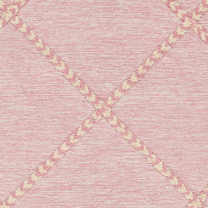 Surya Zanafi Handmade Wool Tassels Rug 2' X 3' - Exotic Charm, High-low Texture, Easy Care, Perfect Decor! Mauve Wool Zts2310-81012