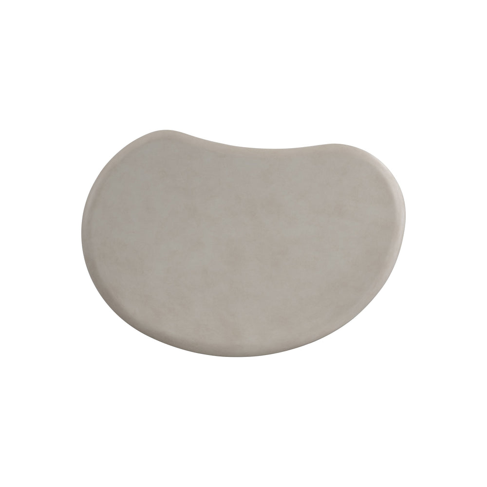 Bernhardt Bernhardt Nova Side Table In Light Vellum Finish — Sculptural Kidney-Shaped Wood Accent Table, 23" 519122