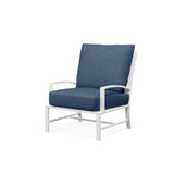 Bristol Club Chair Canvas Flax in Spectrum Indigo w/ Self Welt SW501-21-48080 Sunset West