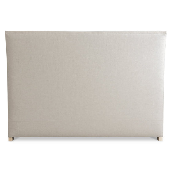 Bernhardt Bernhardt Modulum Upholstered California King Sleigh Bed — Curved Headboard, Oak Feet, Luxe Support K1826