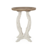 Christopher Knight Home® - Noble House - Purdin French Country Accent Table with Round Top