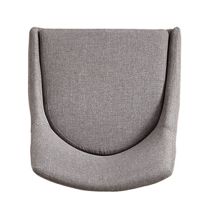 Homelegance By Top-Line Arnet Espresso Barrel Back Counter Height Stools (Set of 2) Espresso Wood