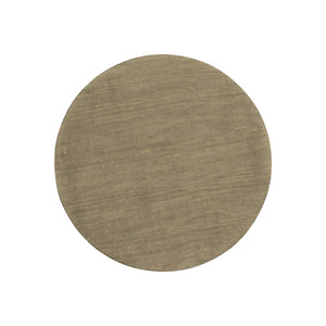 Bernhardt Bernhardt Round Villa Toscana Side Table With Distressed Criollo Pine Top And Textured Carbone Base 302125