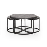 Christopher Knight Home® - Noble House - Gerrish Modern Industrial Coffee Table Set