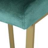 Christopher Knight Home® - Noble House - Toucanet Modern Glam Velvet Barstools - Set Of 2