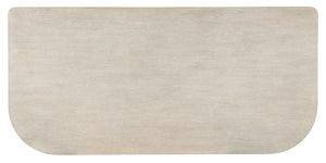 Hooker Furniture Modern Mood Executive Desk With Oak Diamond Finish, Locking File Drawers, Metal & Leather Accents Light Brown 6850-10462-80