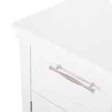 Christopher Knight Home® - Noble House - Edgell Modern Bathroom Floor Storage Cabinet with Drawer