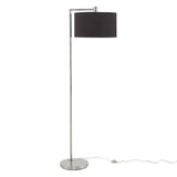 Homelegance By Top-Line Kyrie Metal Floor Lamp Black Metal