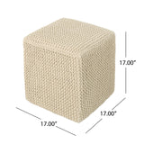 Christopher Knight Home® - Noble House - Tessie Knitted Foot Stool