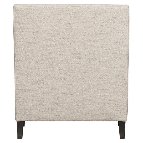 Bernhardt Bernhardt Addison Chair — Made-To-Order Sculpted Modern Armchair With Spring-Down Cushioning & Tapered Wood Legs B1482A