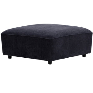 Parker House Parker Living Recess - Reptile Blue Ottoman with Casters Reptile Blue 100% Polyester SREC#900-RPBL