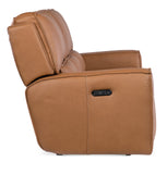 Miles Zero Gravity PWR Sofa w/ PWR Headrest Brown MS Collection SS727-PHZ3-084 Hooker Furniture