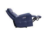 Parker House Parker Living Gershwin - Verona Royal Blue - Powered By Freemot Zero Gravity Power Recliner Verona Royal Blue Top Grain Leather with Match (X) MGER#812PHZ-P25-VRB