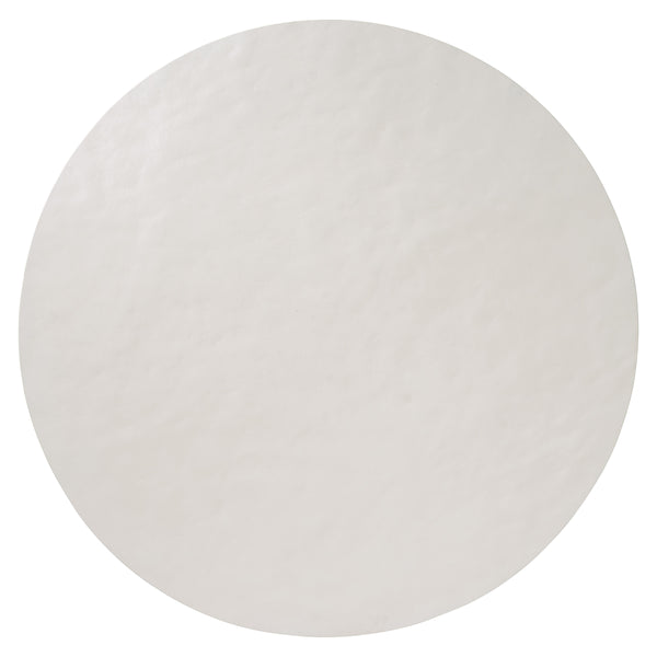 Bernhardt Bernhardt Logan Square Round Cast Concrete Dining Table, Bone Top & Gray Mist Steel Base, 54" K1416