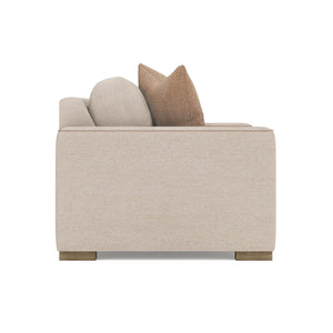 Bernhardt Bernhardt Vaughn Upholstered Loveseat Tailored Track Arms Plush Cushions Living Room P1095A