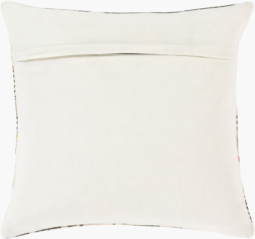 Surya Zoya 20"L X 20"W Accent Pillow - Elegant Global Design, Durable Cotton, Perfect For Home Decor! Beige Cotton,Cotton Zya004-2020d